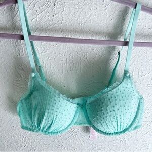 Savage Fenty BACK TO THE BOUDOIR BALCONETTE BRA Pearl Seashell Mermaid 34B